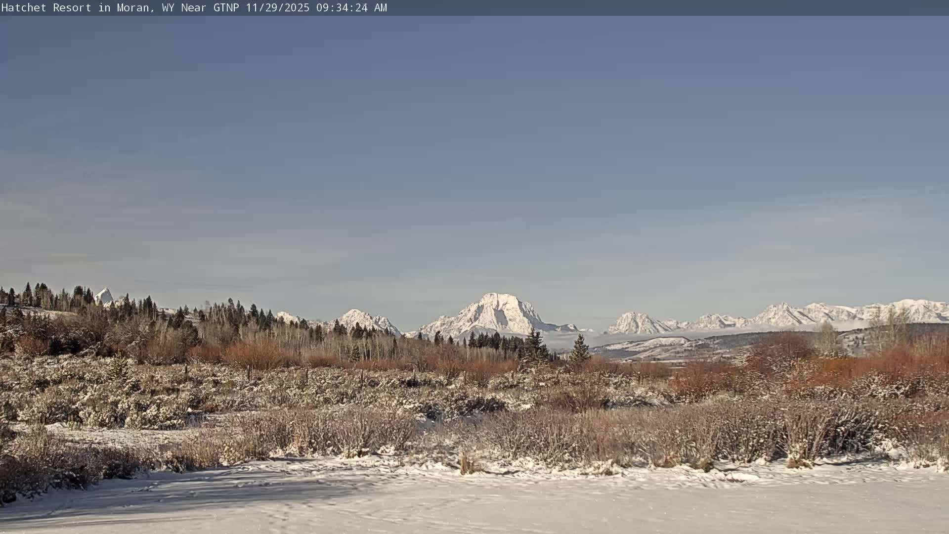 Moran, Hatchet Campground Live Cam - Moran, Teton, Wyoming, USA