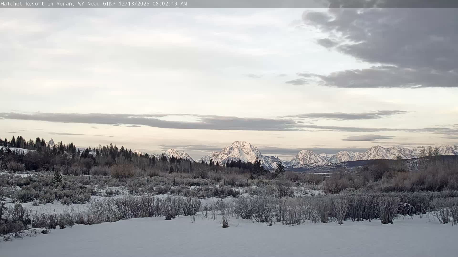 Moran, Hatchet Campground Live Cam - Moran, Teton, Wyoming, USA