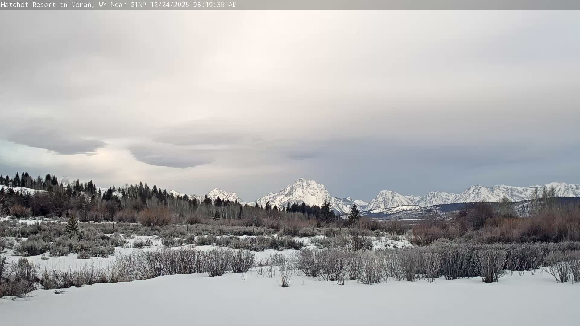 Moran, Hatchet Campground Live Cam - Moran, Teton, Wyoming, USA