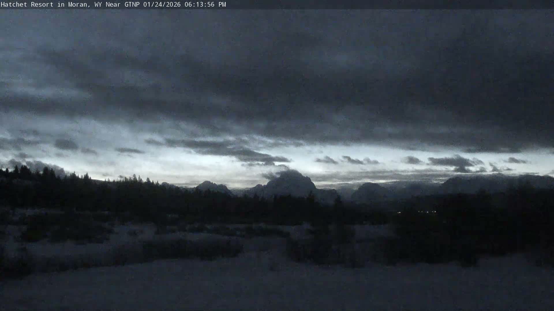 Moran, Hatchet Campground Live Cam - Moran, Teton, Wyoming, USA