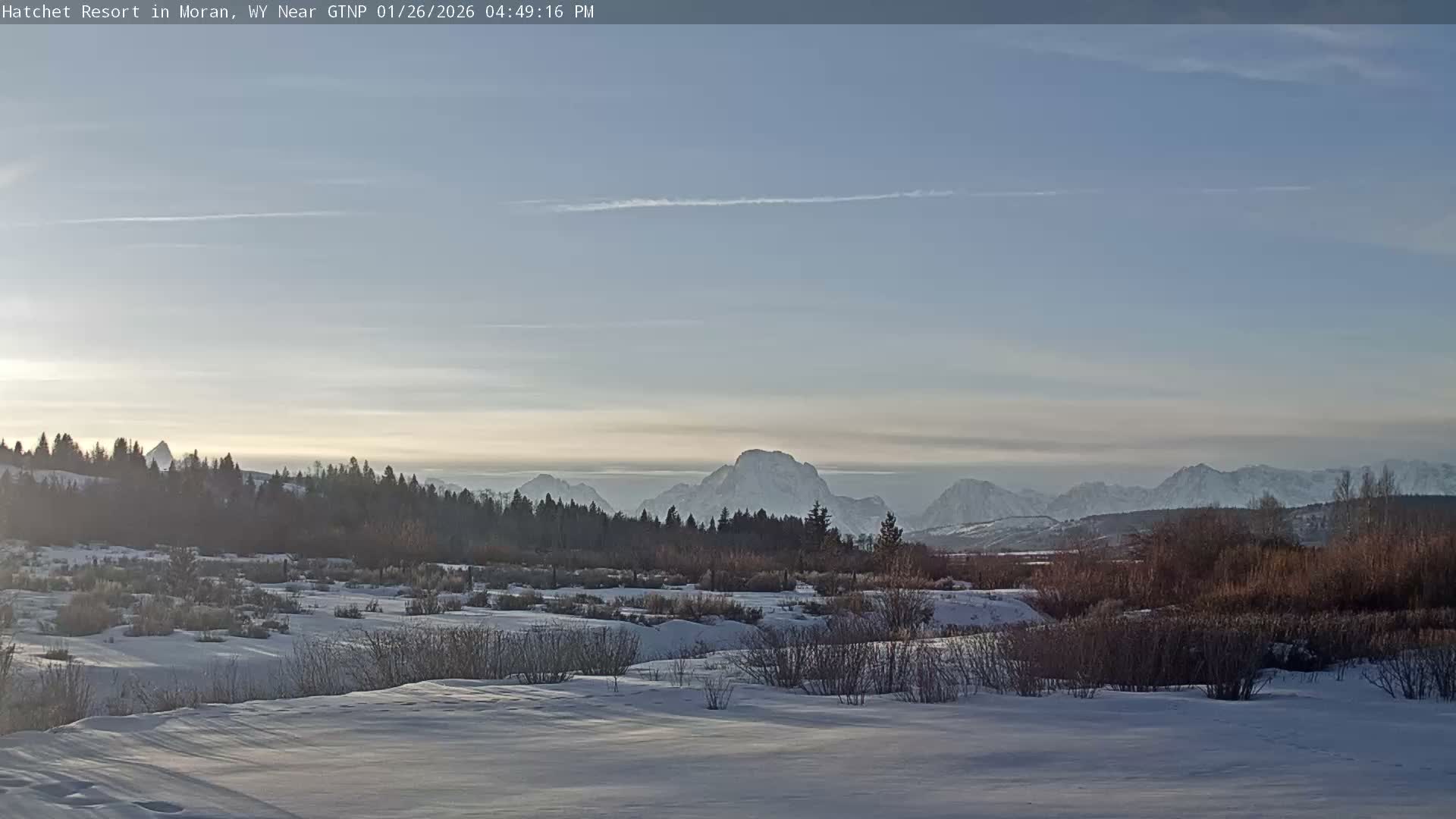 Moran, Hatchet Campground Live Cam - Moran, Teton, Wyoming, USA