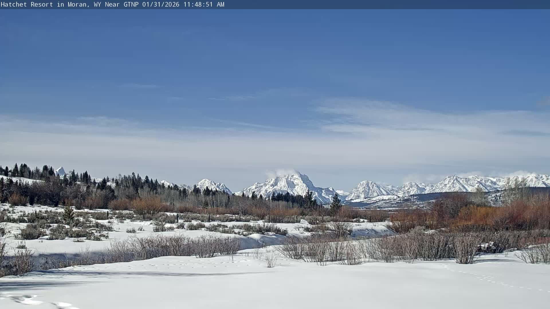 Moran, Hatchet Campground Live Cam - Moran, Teton, Wyoming, USA