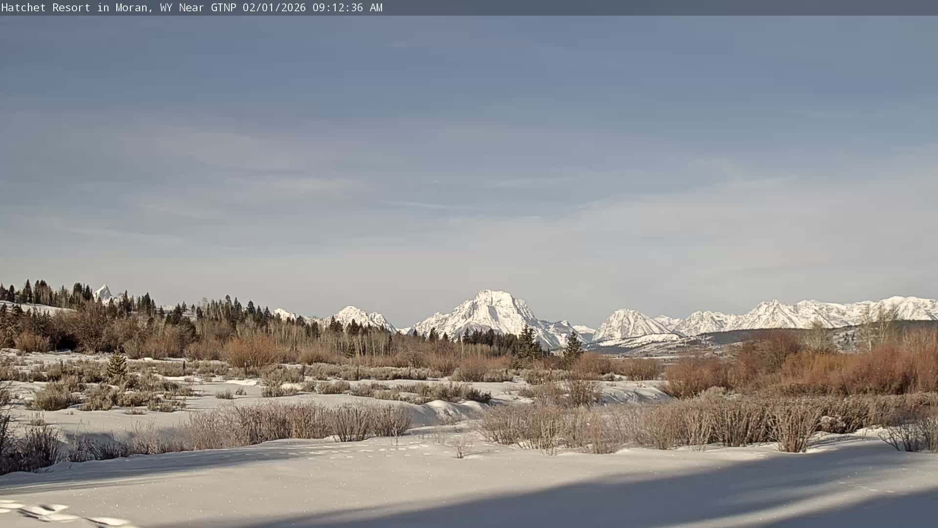 Moran, Hatchet Campground Live Cam - Moran, Teton, Wyoming, USA