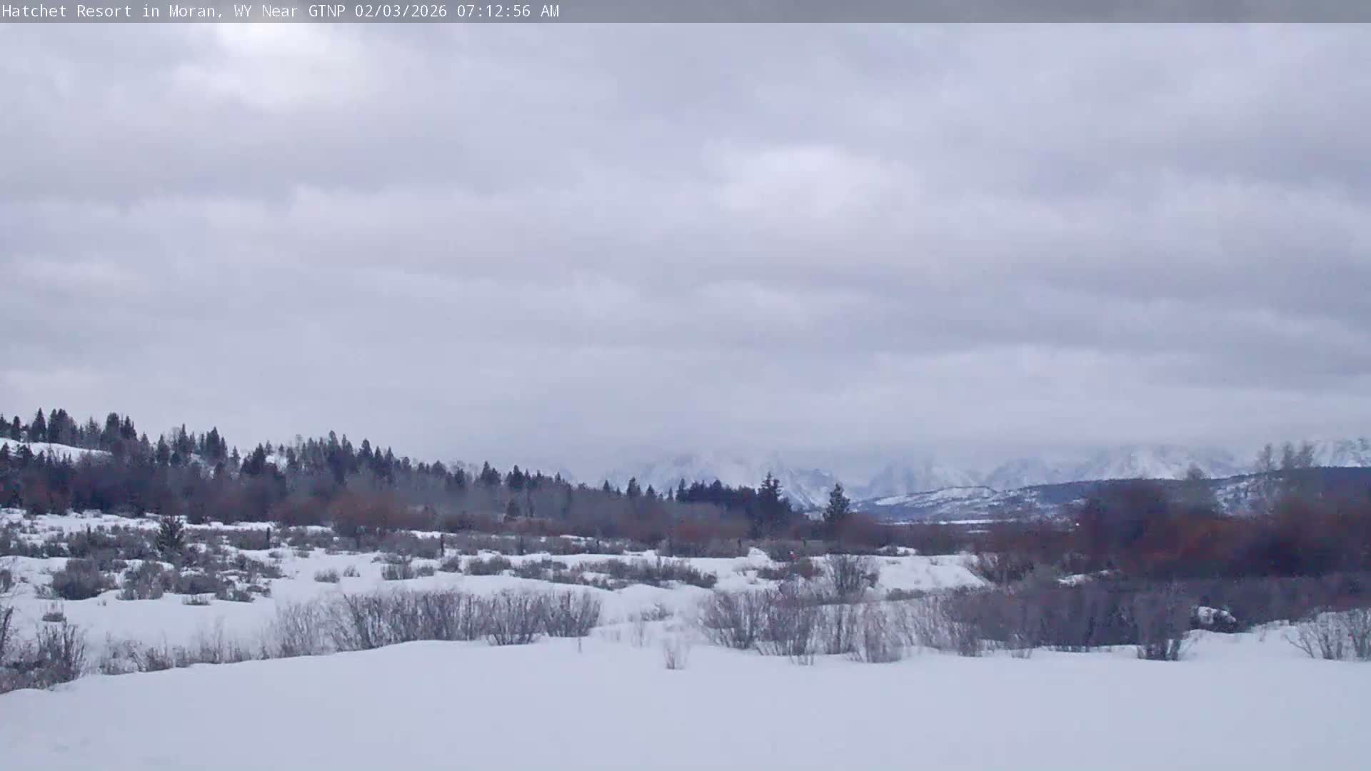 Moran, Hatchet Campground Live Cam - Moran, Teton, Wyoming, USA