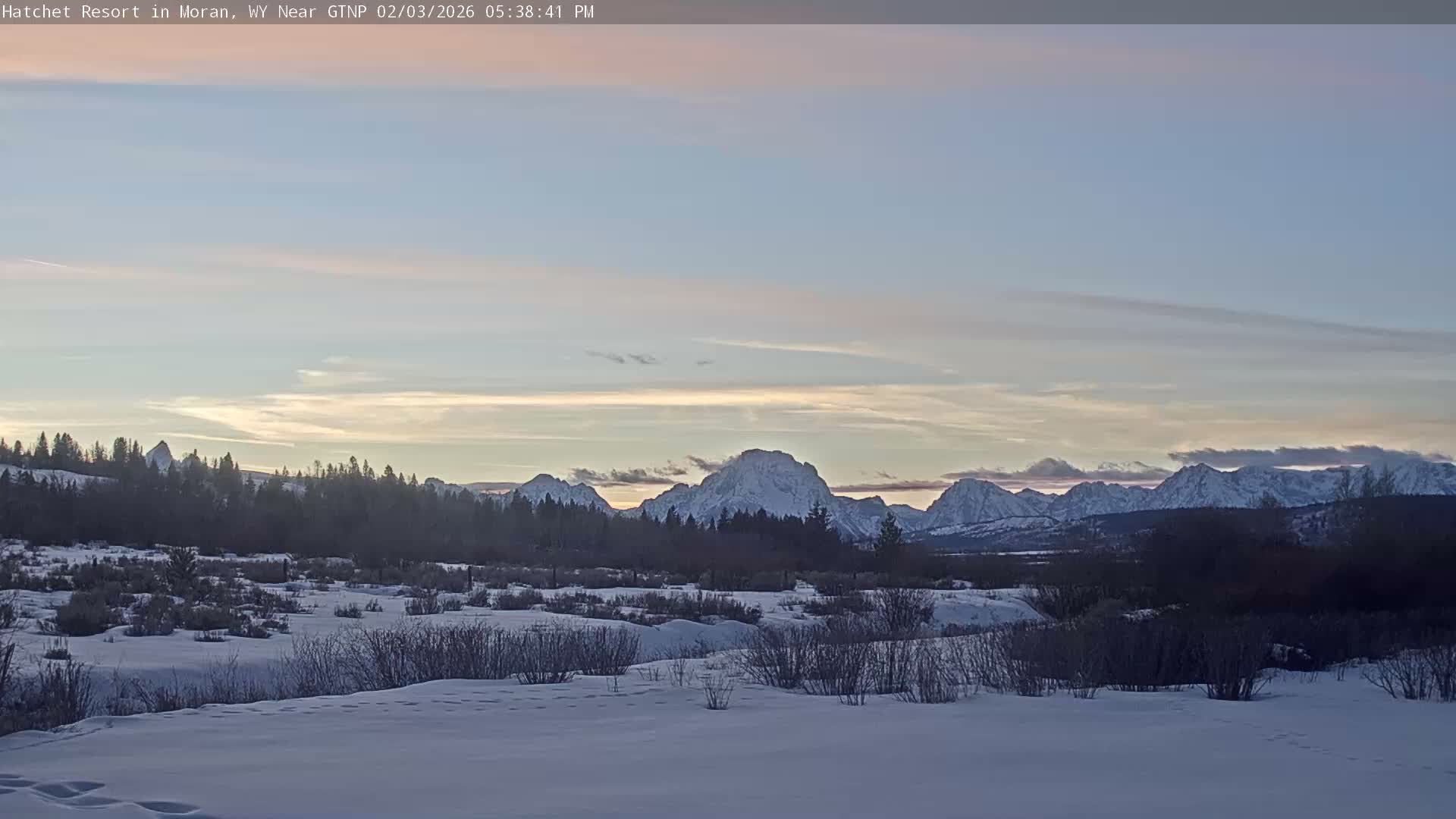 Moran, Hatchet Campground Live Cam - Moran, Teton, Wyoming, USA