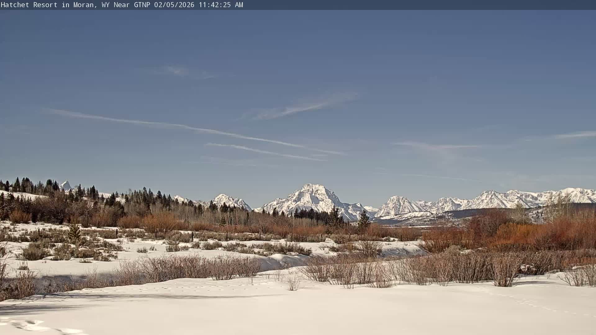 Moran, Hatchet Campground Live Cam - Moran, Teton, Wyoming, USA