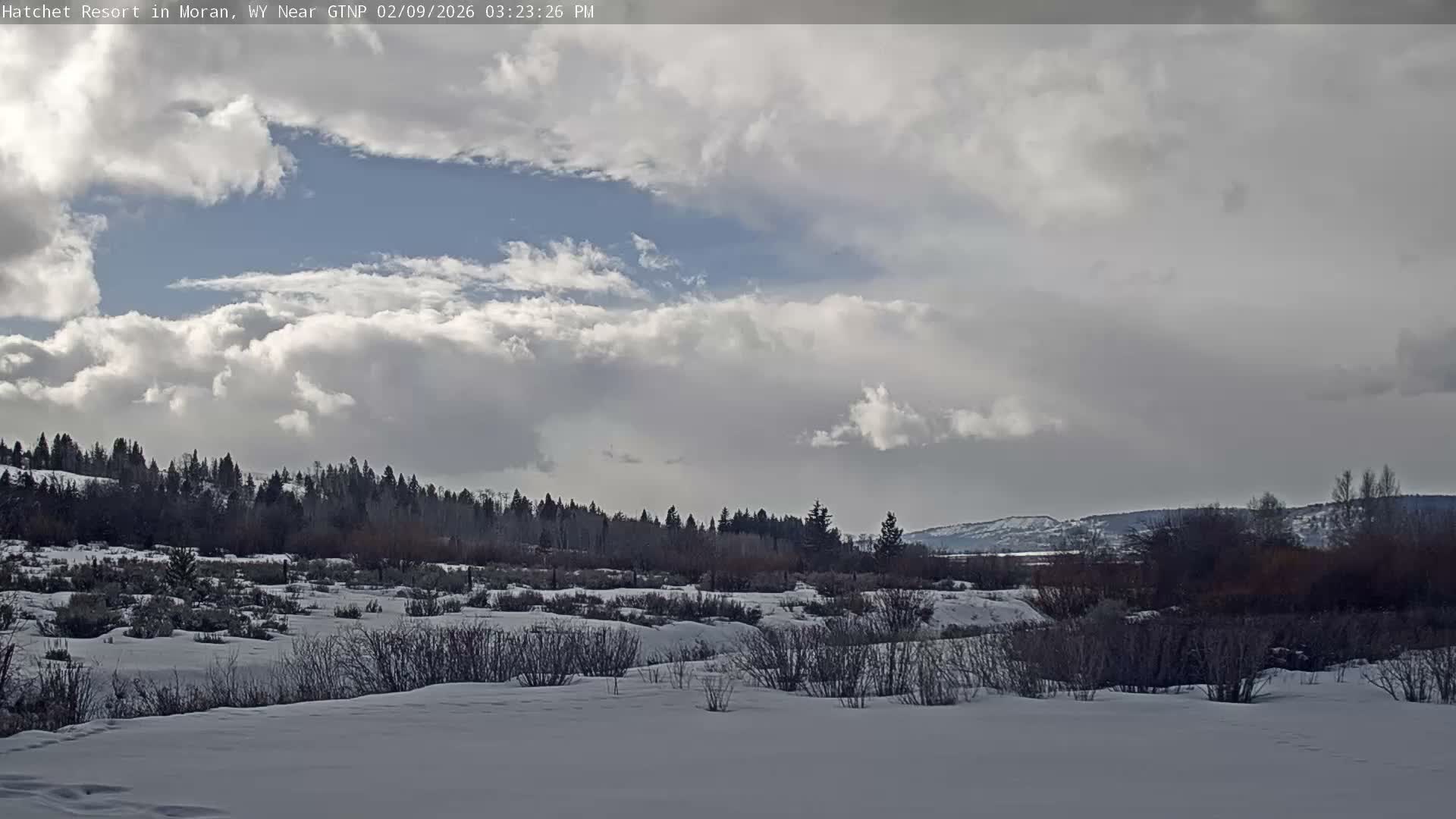 Moran, Hatchet Campground Live Cam - Moran, Teton, Wyoming, USA