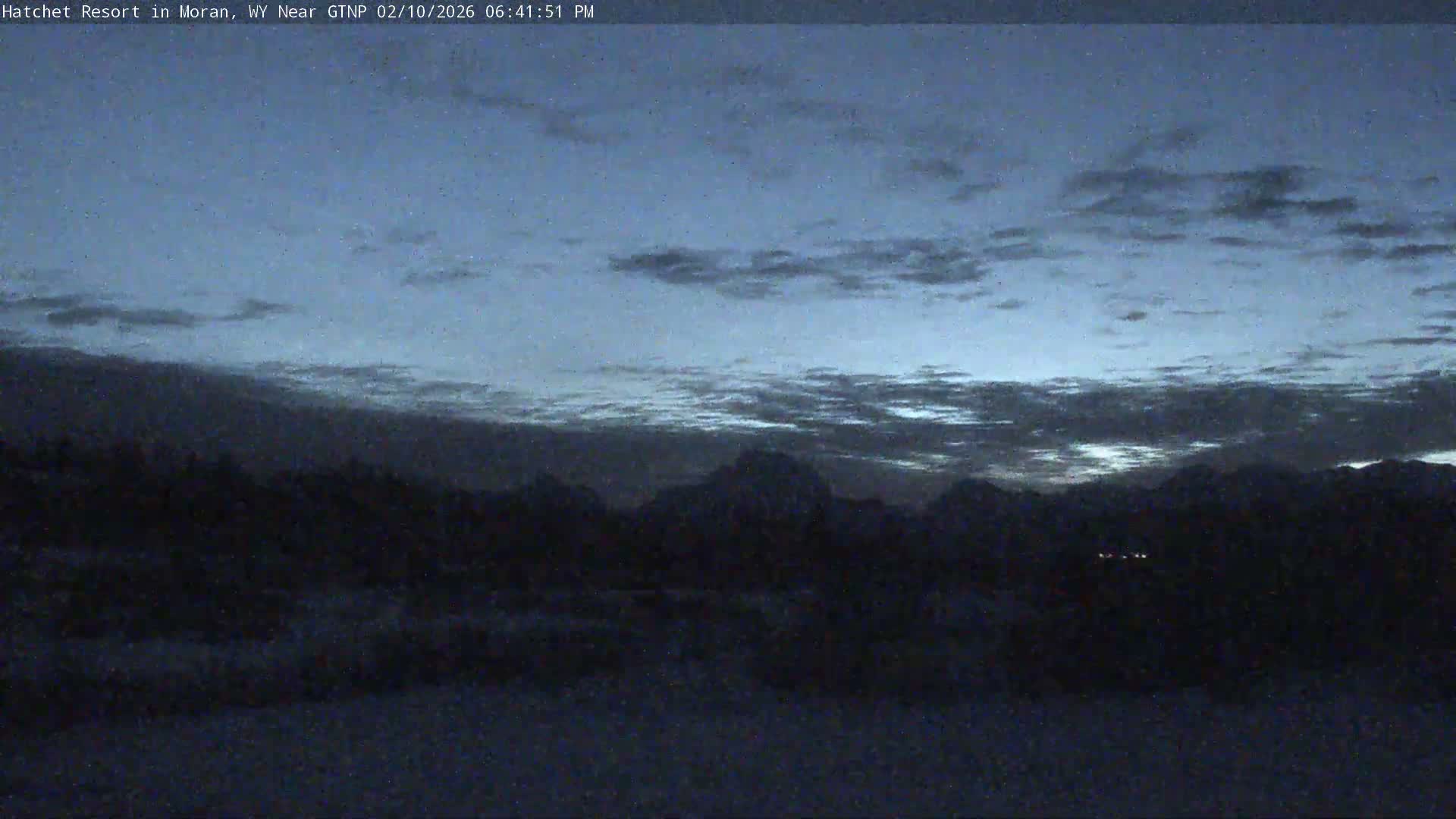 Moran, Hatchet Campground Live Cam - Moran, Teton, Wyoming, USA