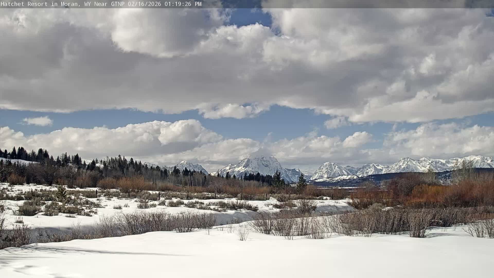 Moran, Hatchet Campground Live Cam - Moran, Teton, Wyoming, USA