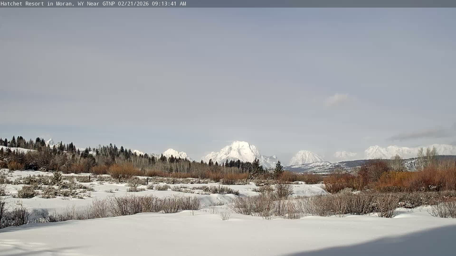 Moran, Hatchet Campground Live Cam - Moran, Teton, Wyoming, USA