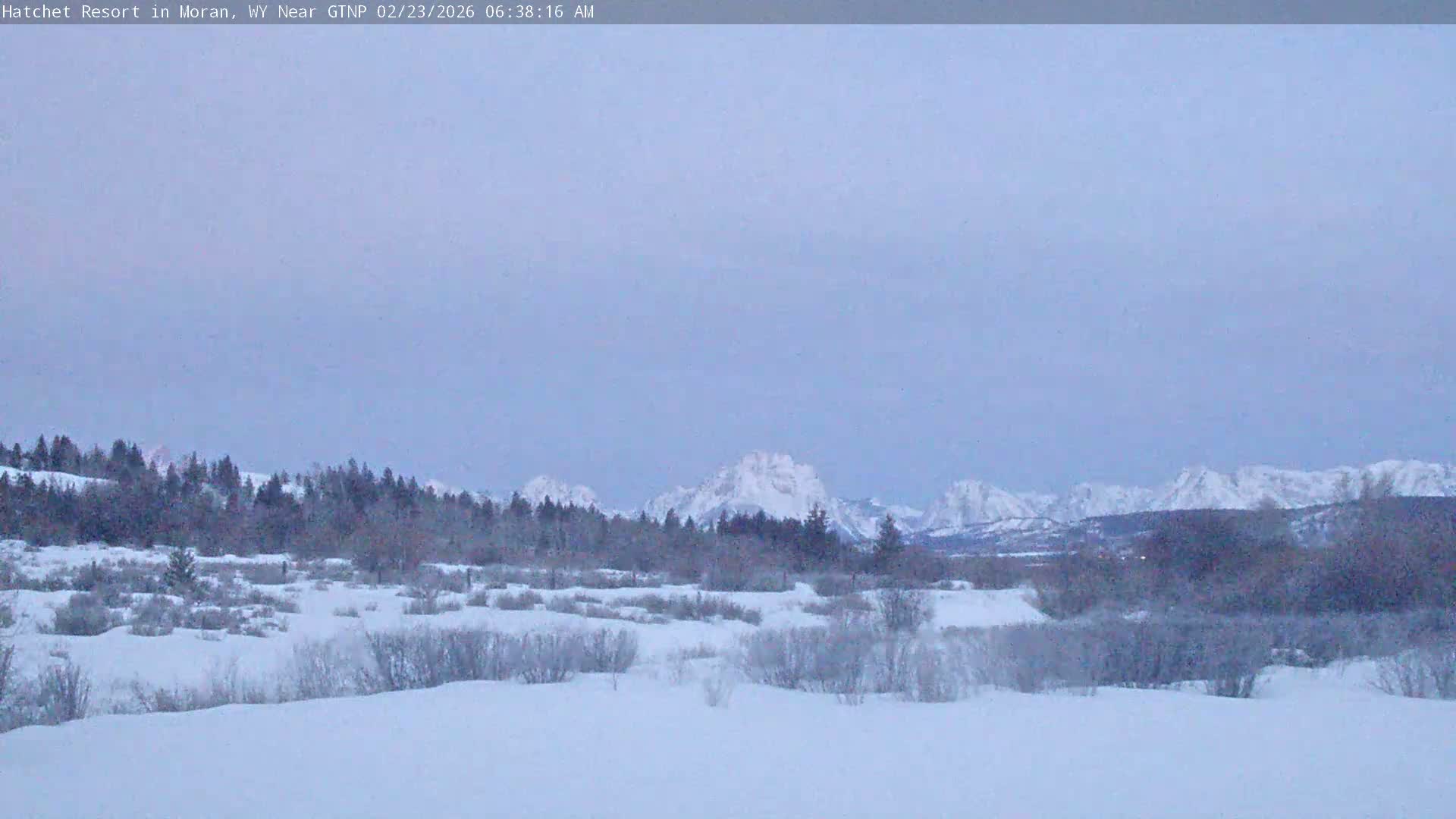 Moran, Hatchet Campground Live Cam - Moran, Teton, Wyoming, USA