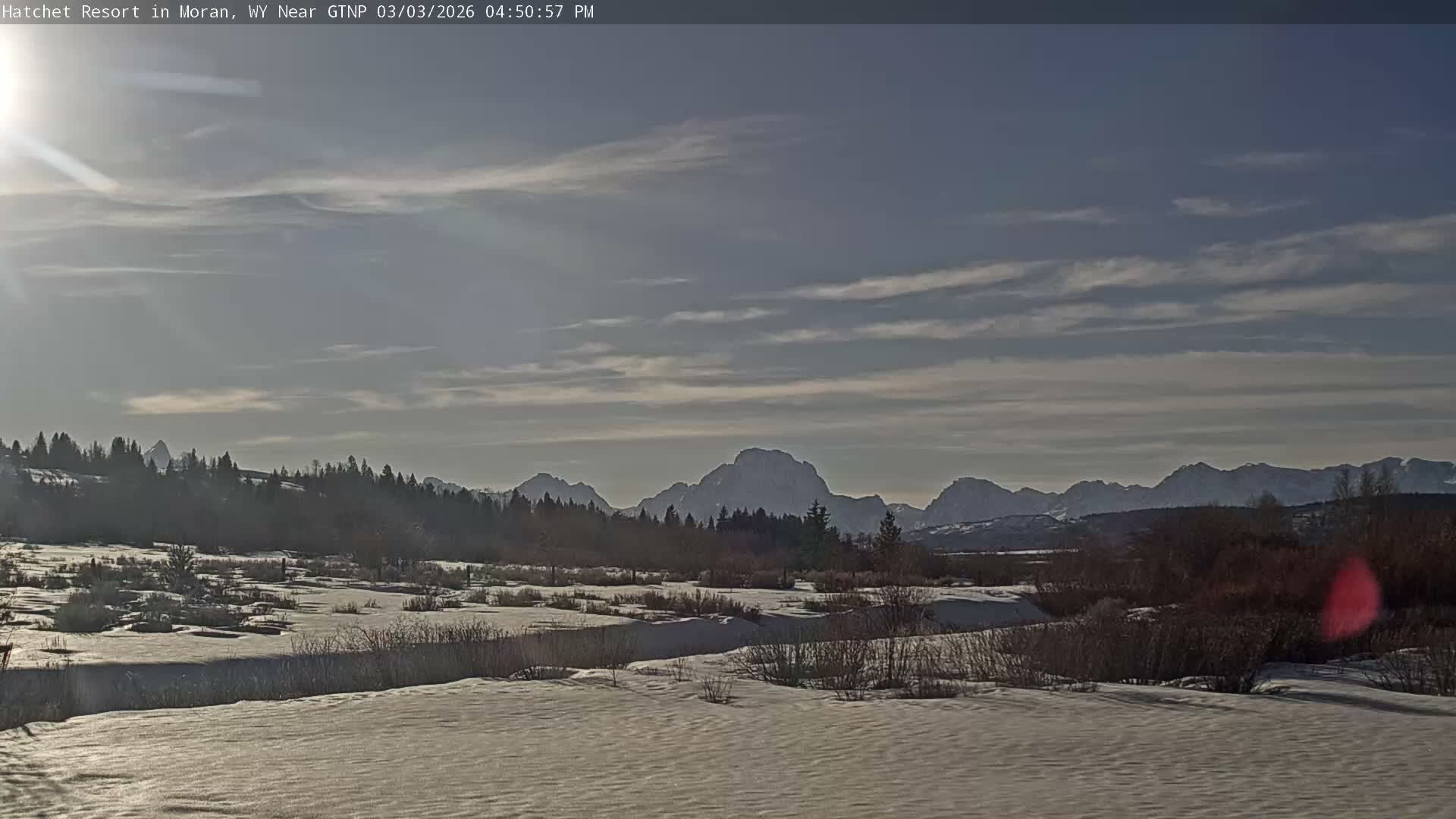Moran, Hatchet Campground Live Cam - Moran, Teton, Wyoming, USA