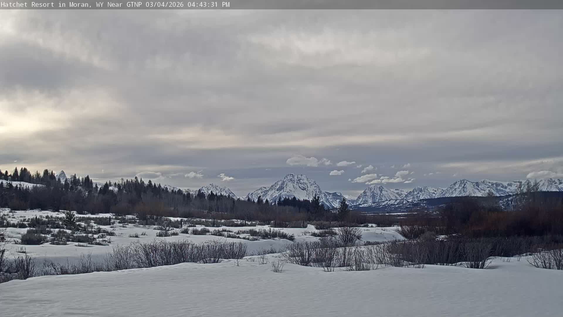 Moran, Hatchet Campground Live Cam - Moran, Teton, Wyoming, USA