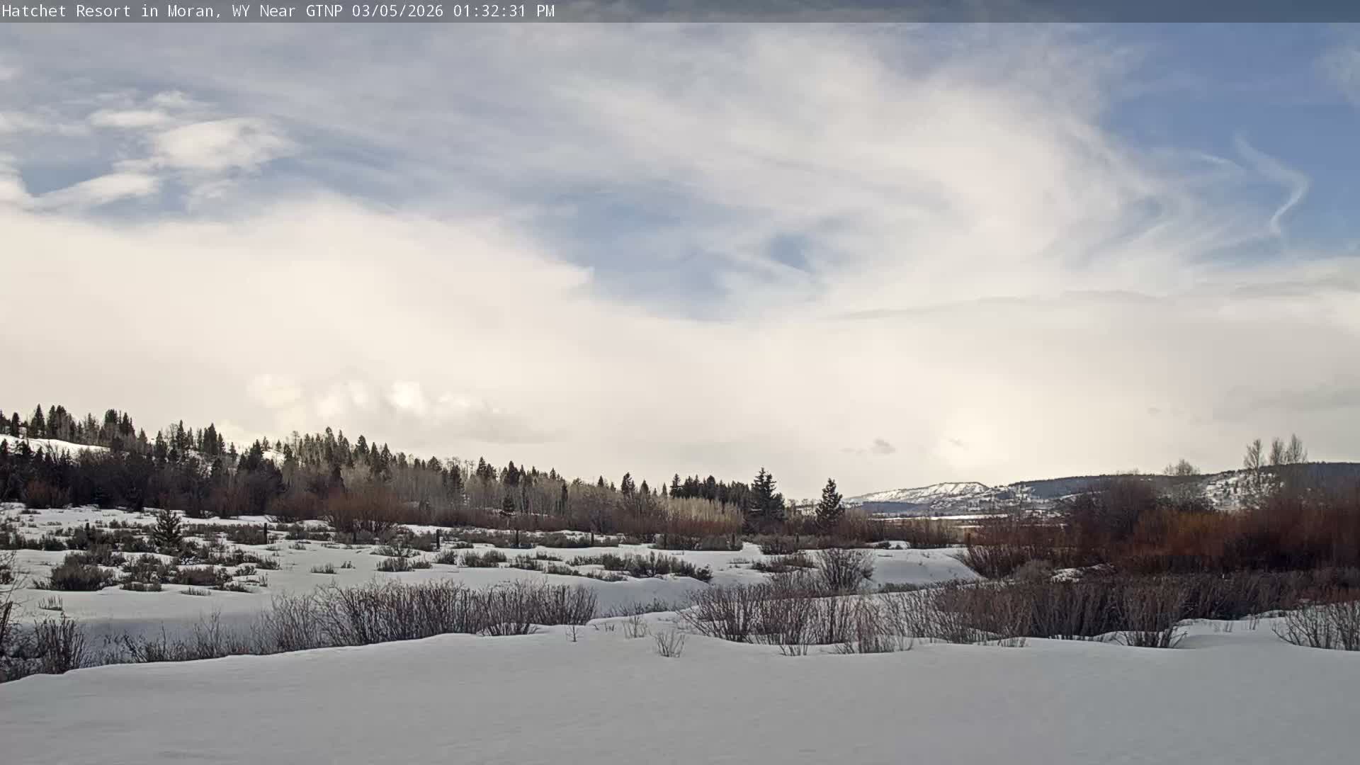 Moran, Hatchet Campground Live Cam - Moran, Teton, Wyoming, USA