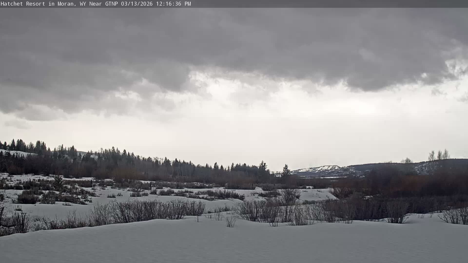 Moran, Hatchet Campground Live Cam - Moran, Teton, Wyoming, USA