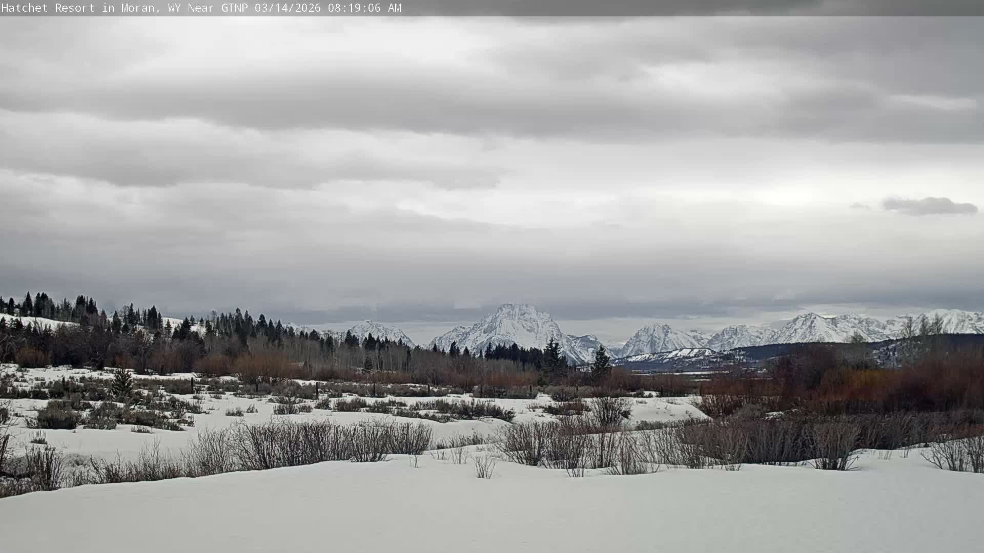 Moran, Hatchet Campground Live Cam - Moran, Teton, Wyoming, USA