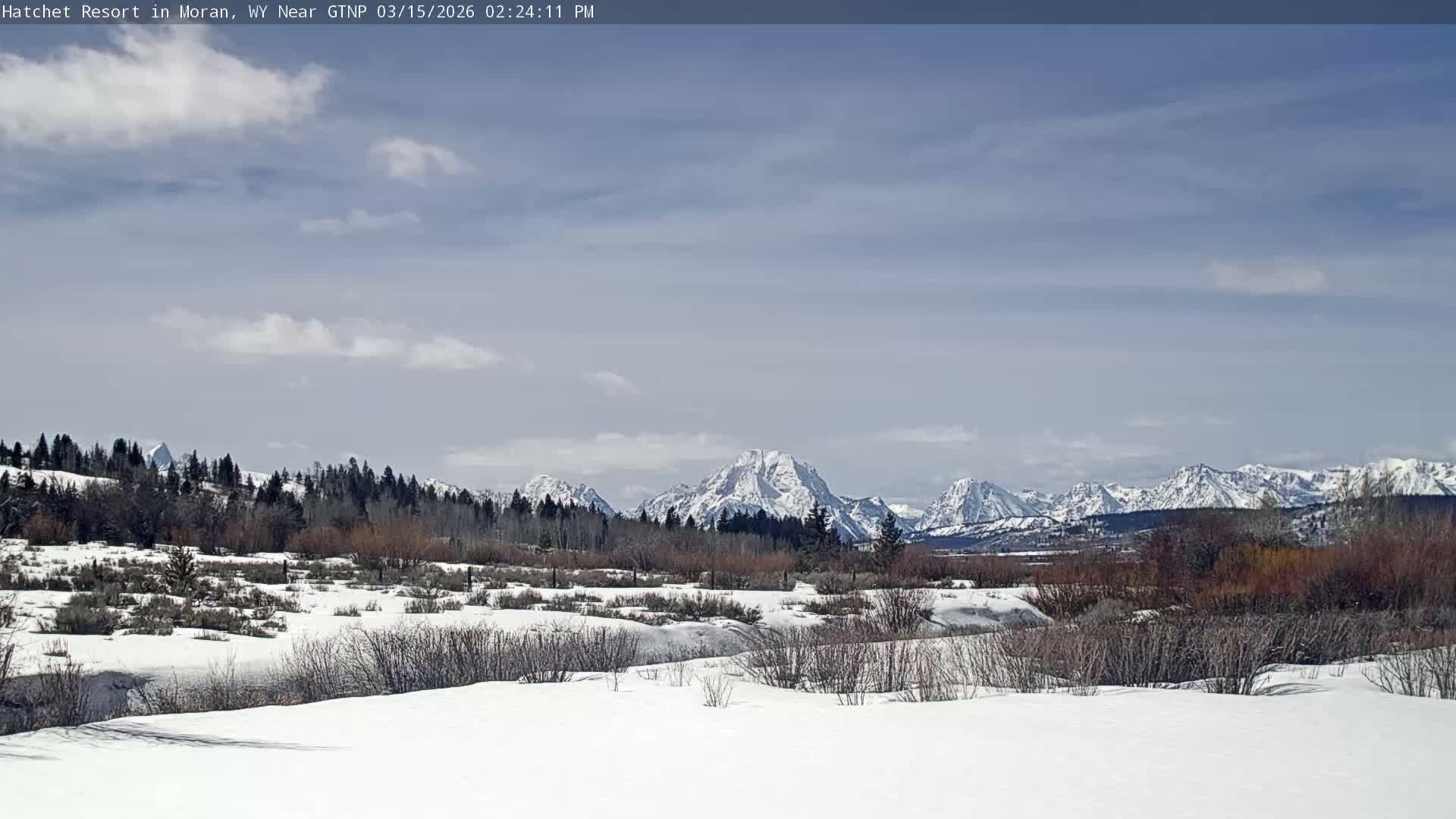 Moran, Hatchet Campground Live Cam - Moran, Teton, Wyoming, USA