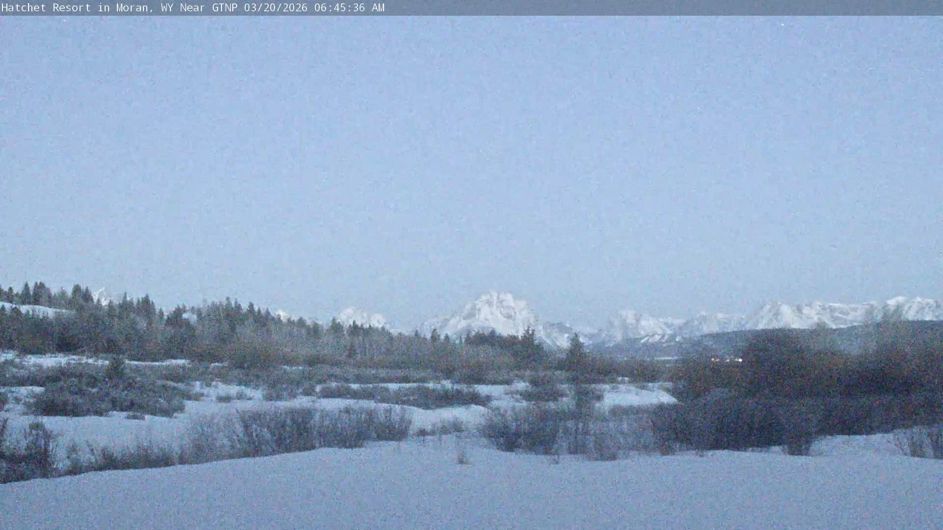 Moran, Hatchet Campground Live Cam - Moran, Teton, Wyoming, USA