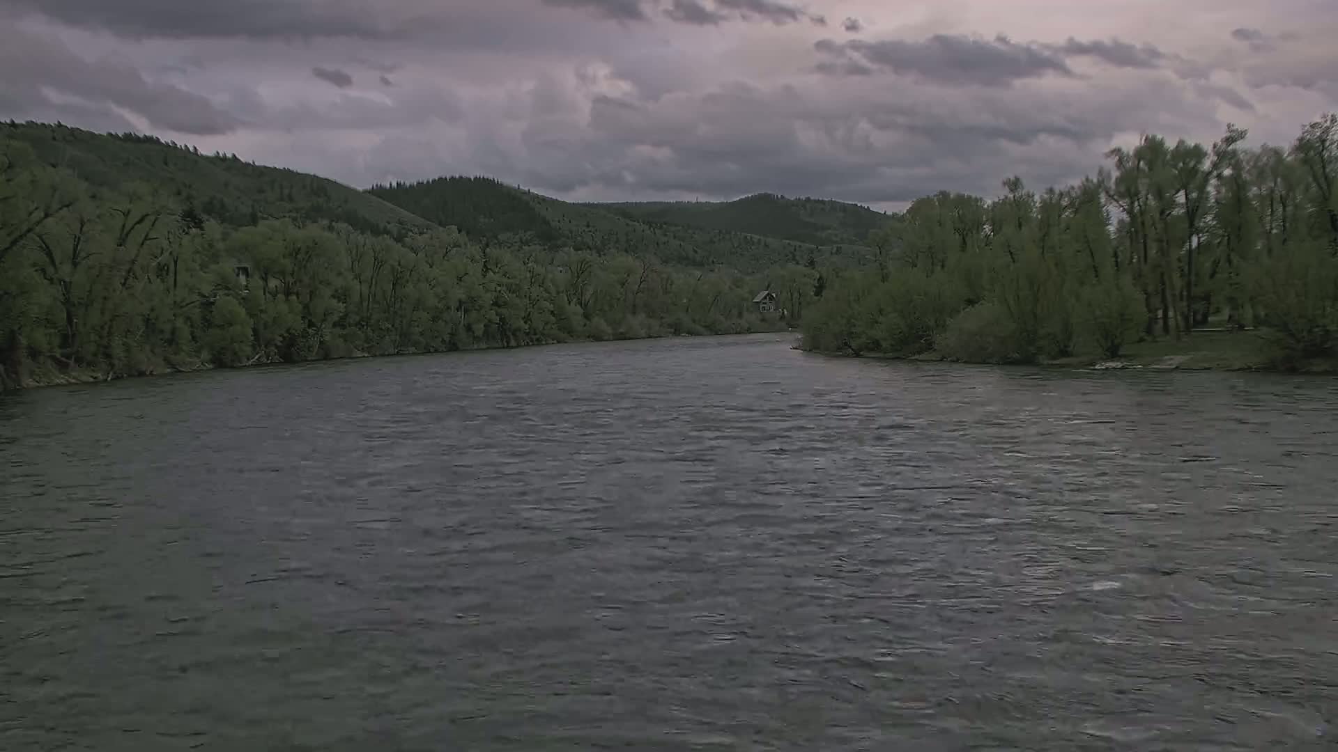 South Fork (Snake) River View from The Lodge at Palisades Creek Live Cam - Irwin, Bonneville, Idaho, USA