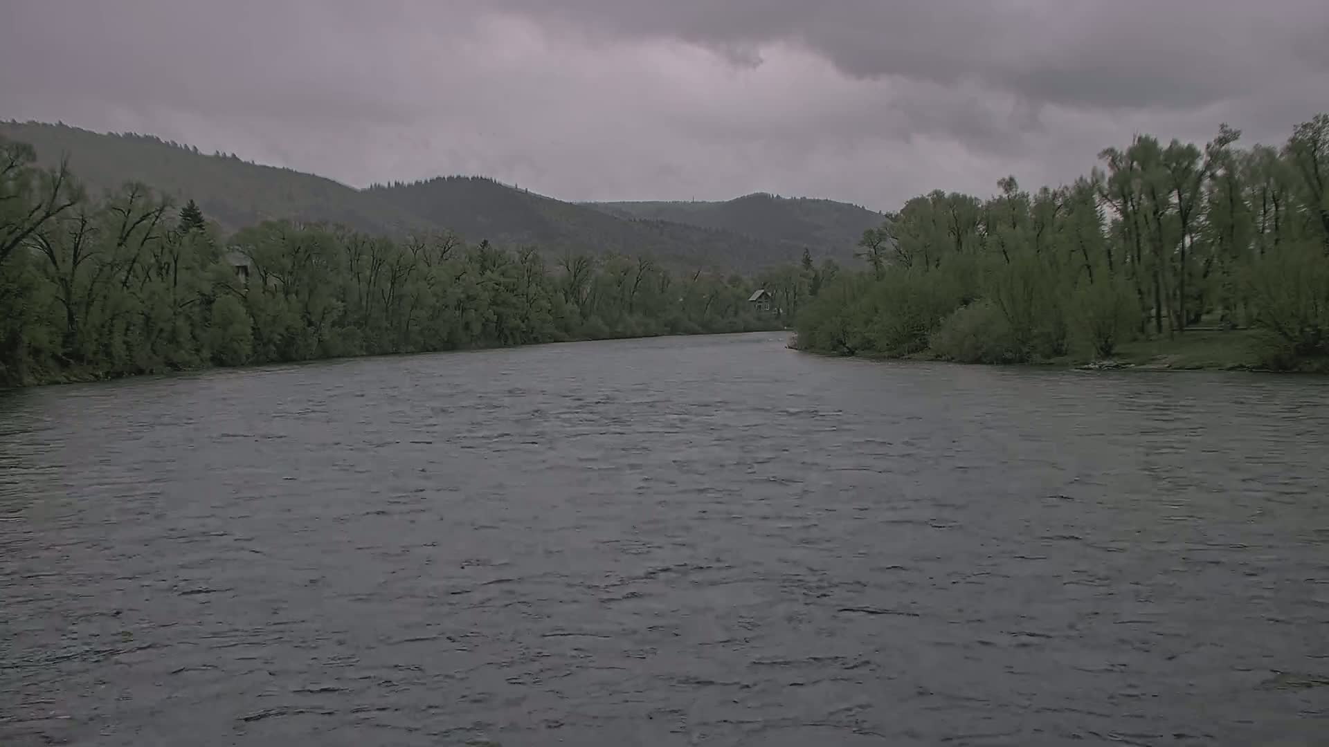 South Fork (Snake) River View from The Lodge at Palisades Creek Live Cam - Irwin, Bonneville, Idaho, USA