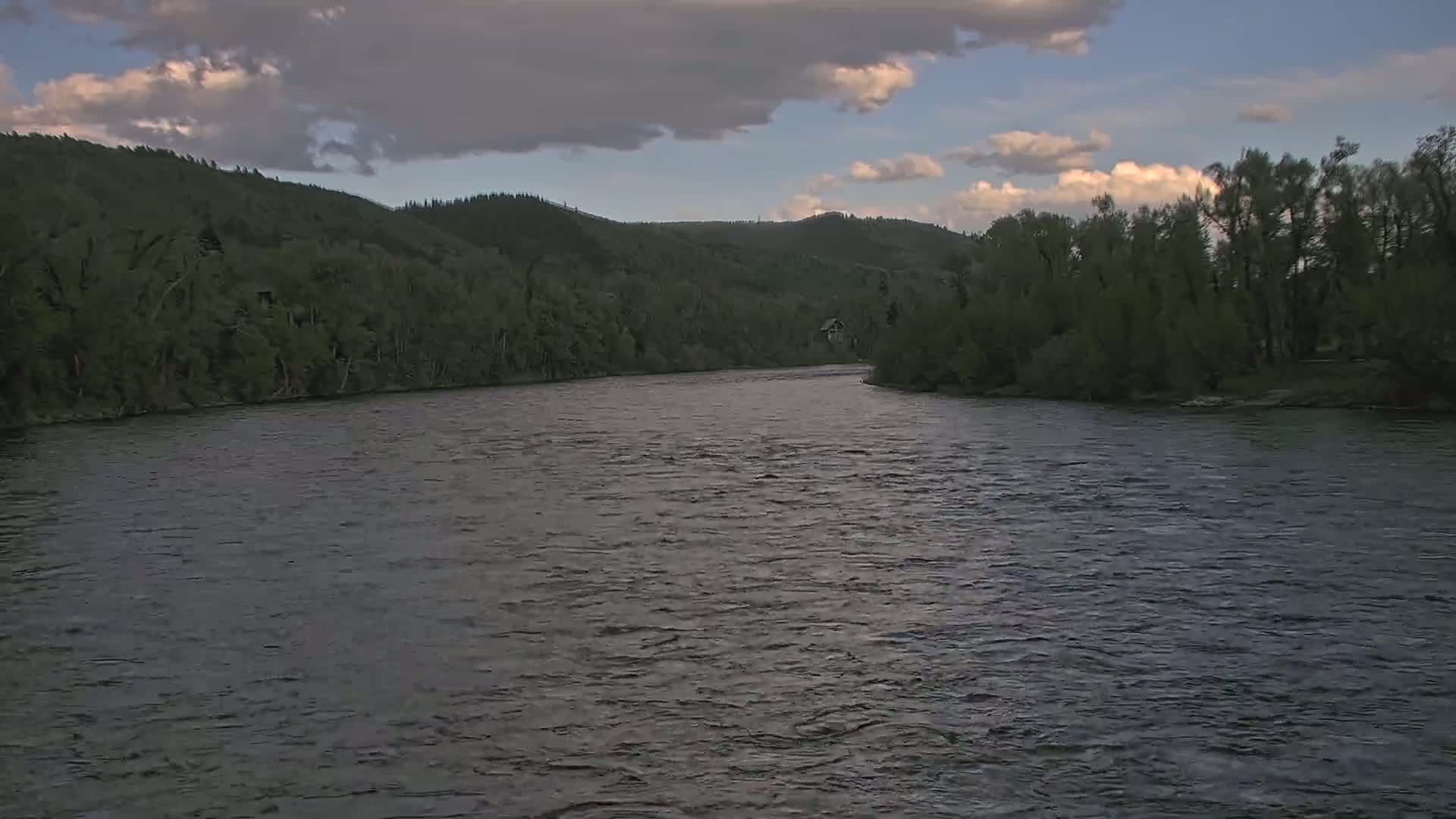 South Fork (Snake) River View from The Lodge at Palisades Creek Live Cam - Irwin, Bonneville, Idaho, USA