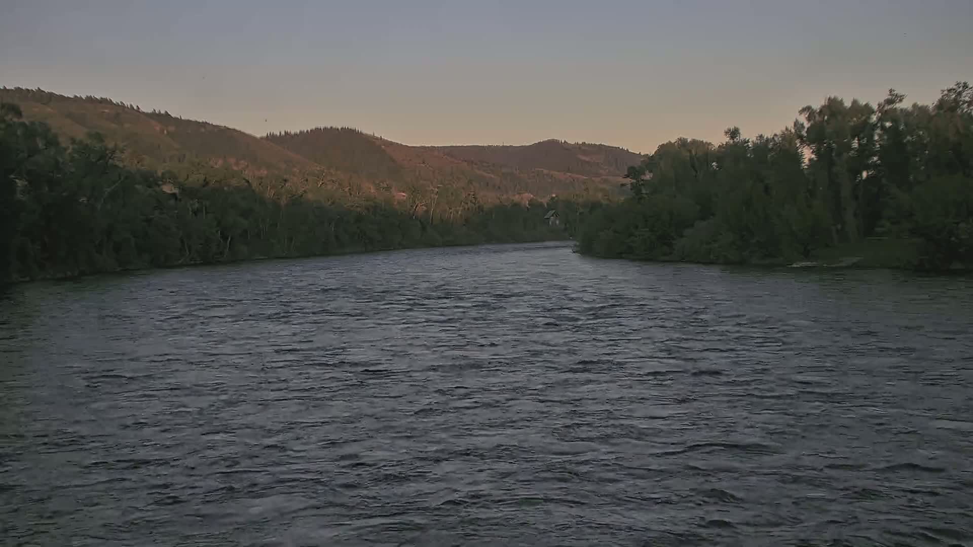 South Fork (Snake) River View from The Lodge at Palisades Creek Live Cam - Irwin, Bonneville, Idaho, USA