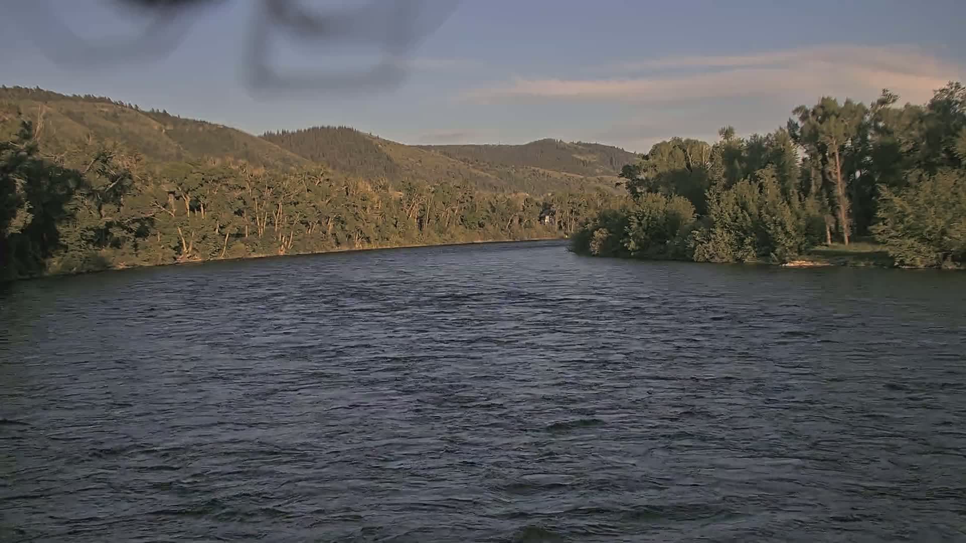 South Fork (Snake) River View from The Lodge at Palisades Creek Live Cam - Irwin, Bonneville, Idaho, USA