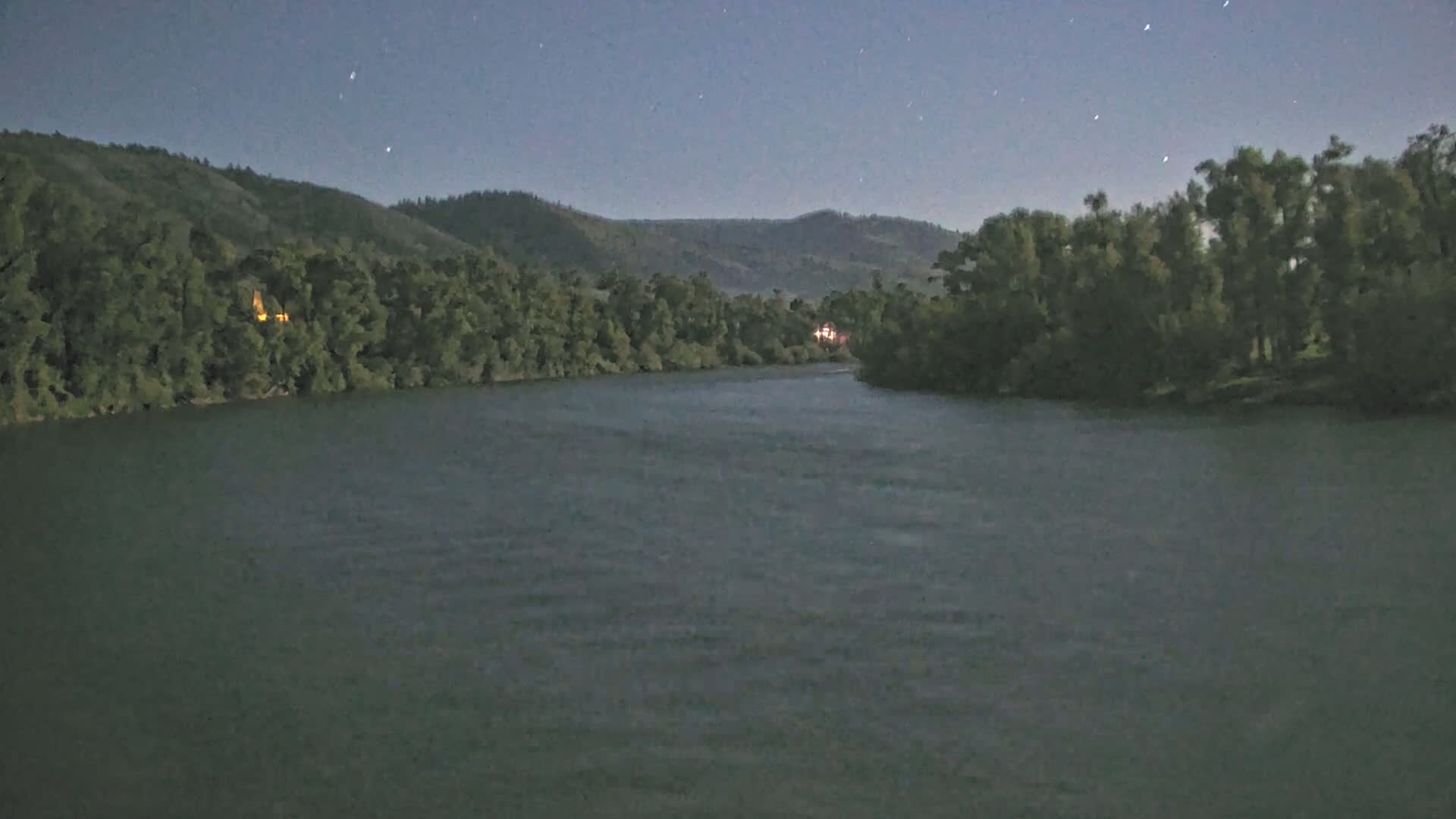 South Fork (Snake) River View from The Lodge at Palisades Creek Live Cam - Irwin, Bonneville, Idaho, USA