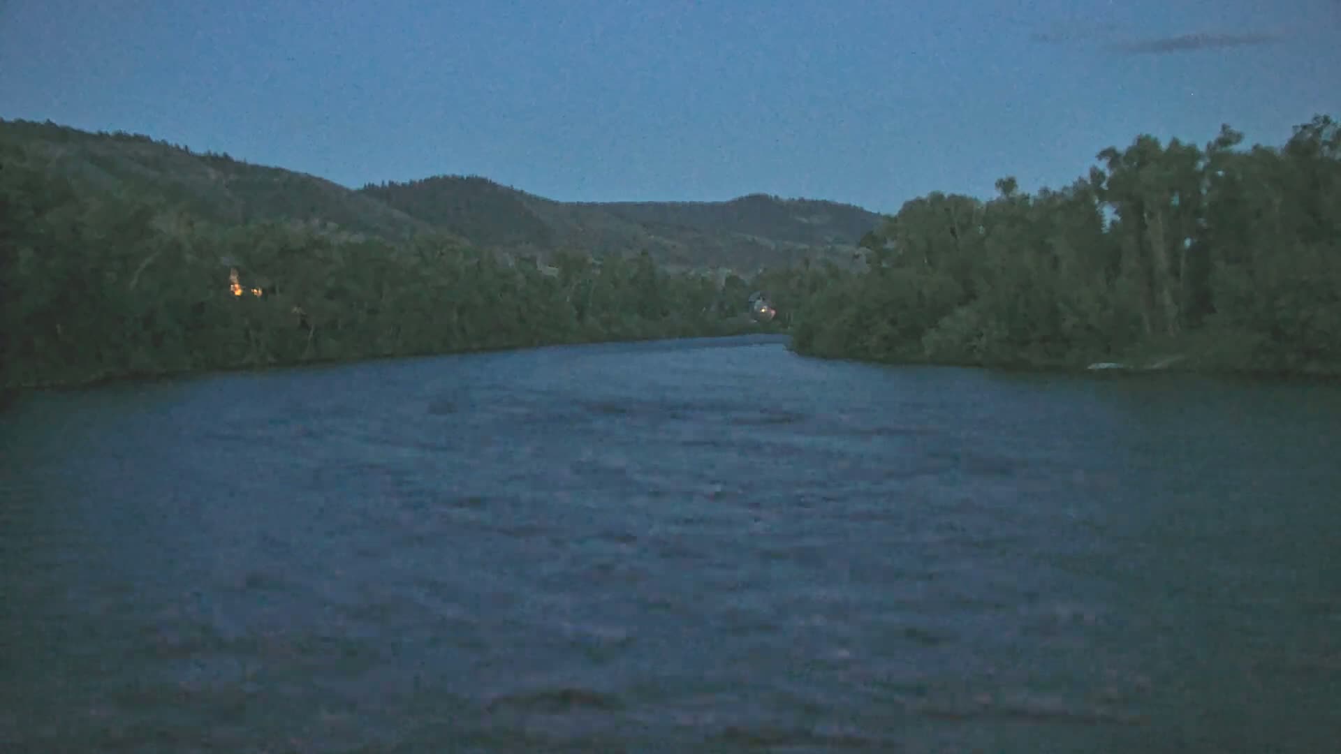 South Fork (Snake) River View from The Lodge at Palisades Creek Live Cam - Irwin, Bonneville, Idaho, USA