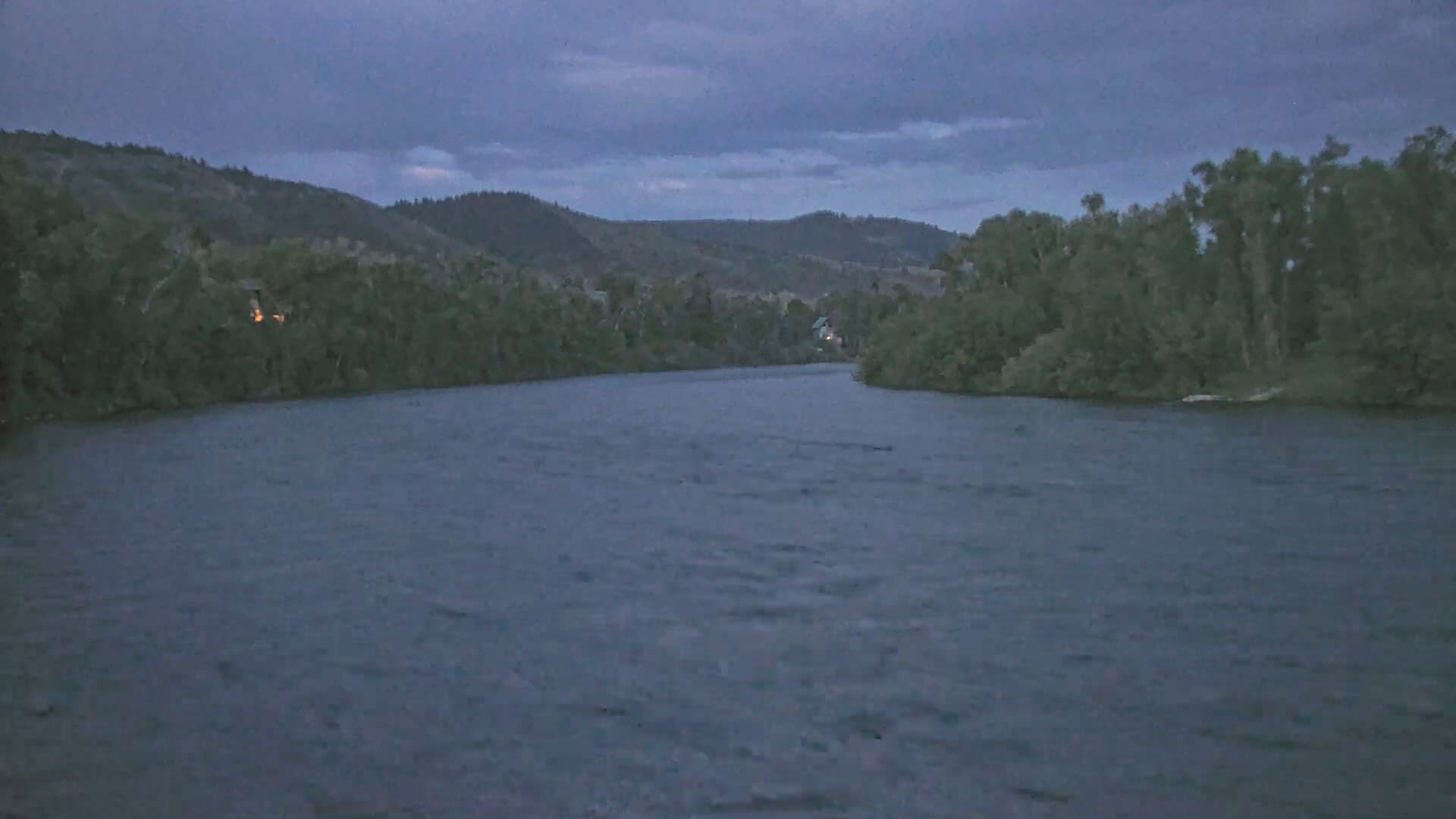 South Fork (Snake) River View from The Lodge at Palisades Creek Live Cam - Irwin, Bonneville, Idaho, USA