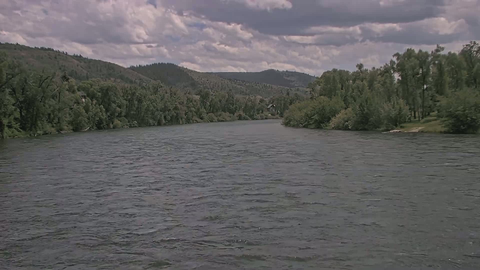 South Fork (Snake) River View from The Lodge at Palisades Creek Live Cam - Irwin, Bonneville, Idaho, USA
