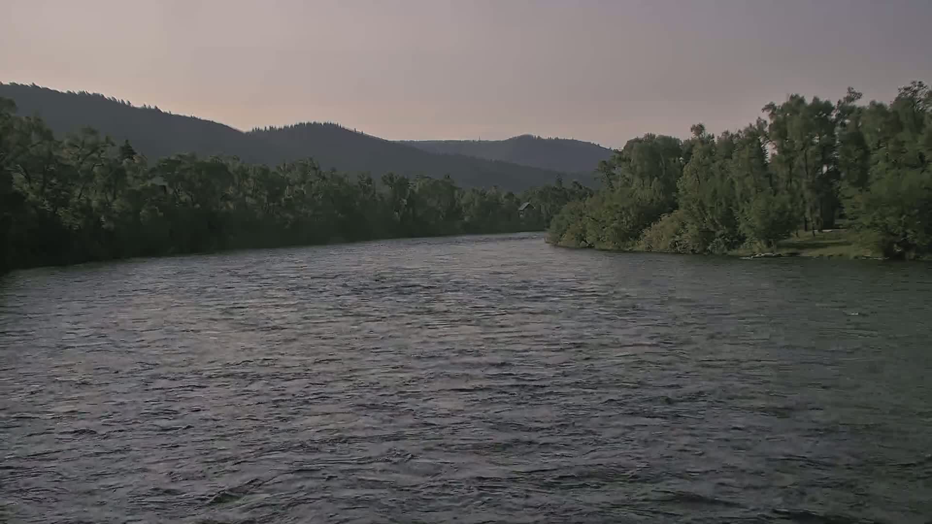 South Fork (Snake) River View from The Lodge at Palisades Creek Live Cam - Irwin, Bonneville, Idaho, USA