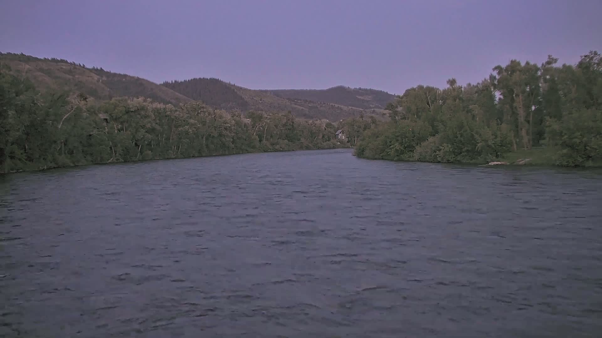 South Fork (Snake) River View from The Lodge at Palisades Creek Live Cam - Irwin, Bonneville, Idaho, USA