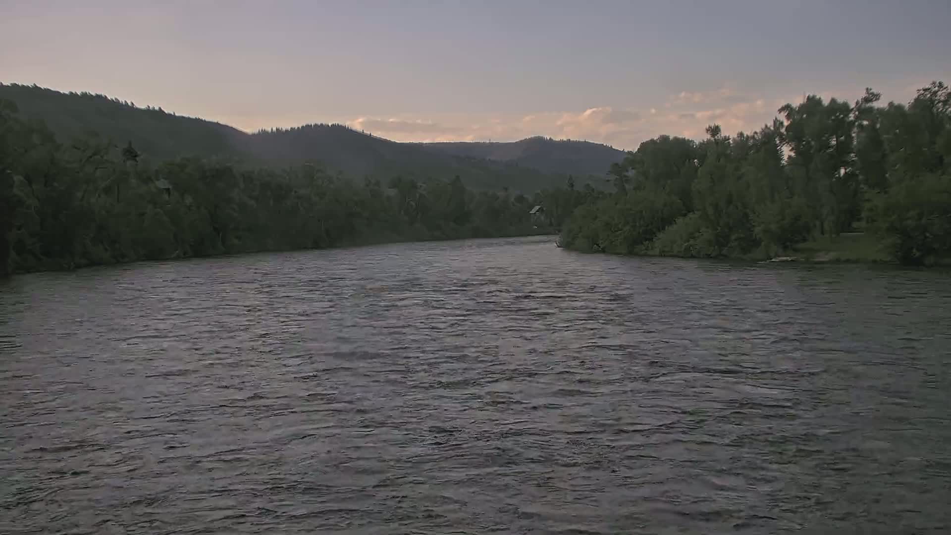 South Fork (Snake) River View from The Lodge at Palisades Creek Live Cam - Irwin, Bonneville, Idaho, USA
