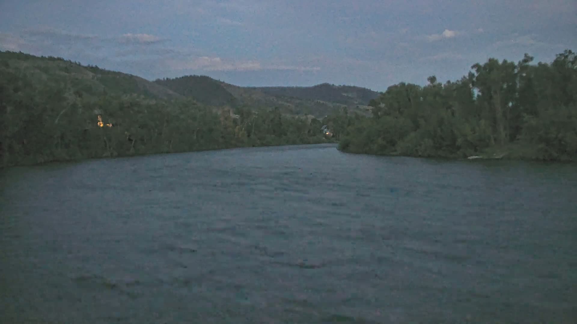 South Fork (Snake) River View from The Lodge at Palisades Creek Live Cam - Irwin, Bonneville, Idaho, USA