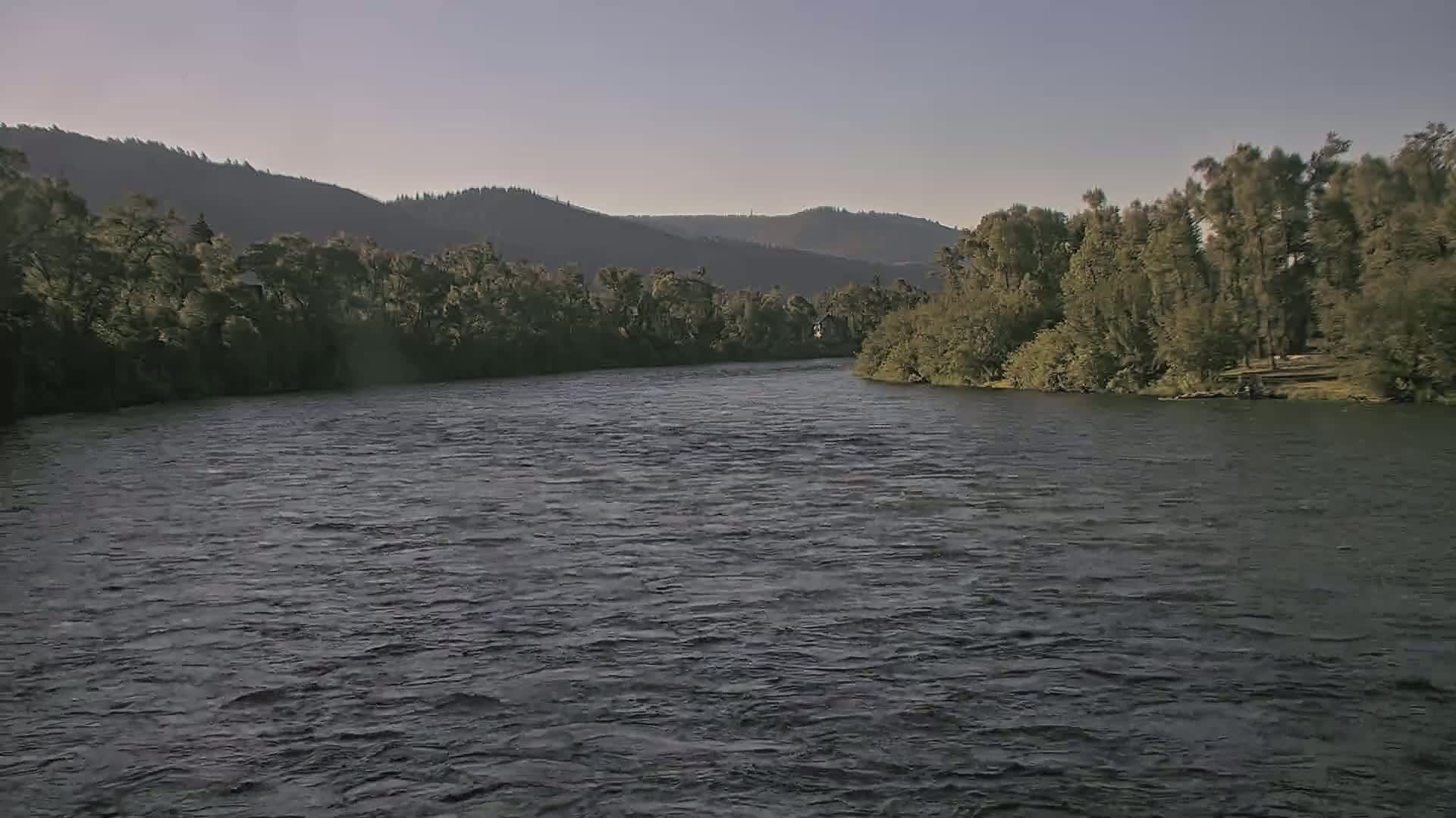 South Fork (Snake) River View from The Lodge at Palisades Creek Live Cam - Irwin, Bonneville, Idaho, USA