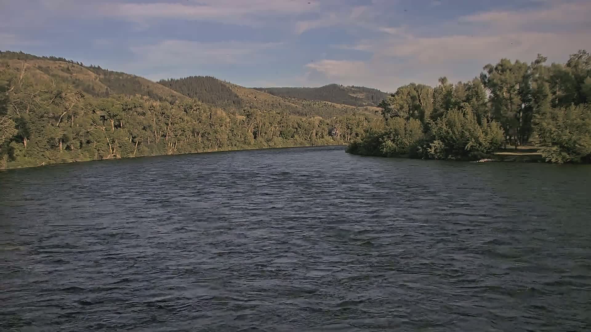 South Fork (Snake) River View from The Lodge at Palisades Creek Live Cam - Irwin, Bonneville, Idaho, USA
