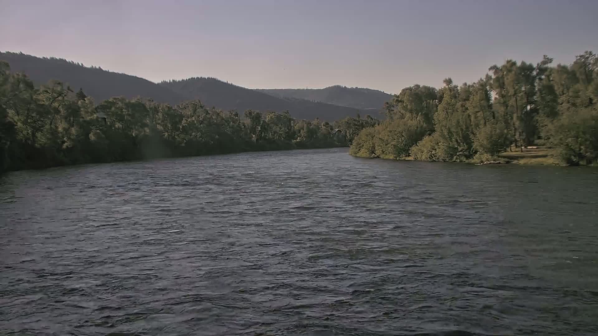 South Fork (Snake) River View from The Lodge at Palisades Creek Live Cam - Irwin, Bonneville, Idaho, USA