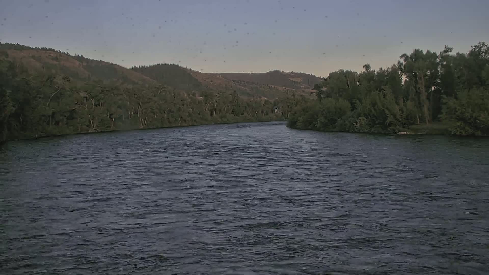 South Fork (Snake) River View from The Lodge at Palisades Creek Live Cam - Irwin, Bonneville, Idaho, USA