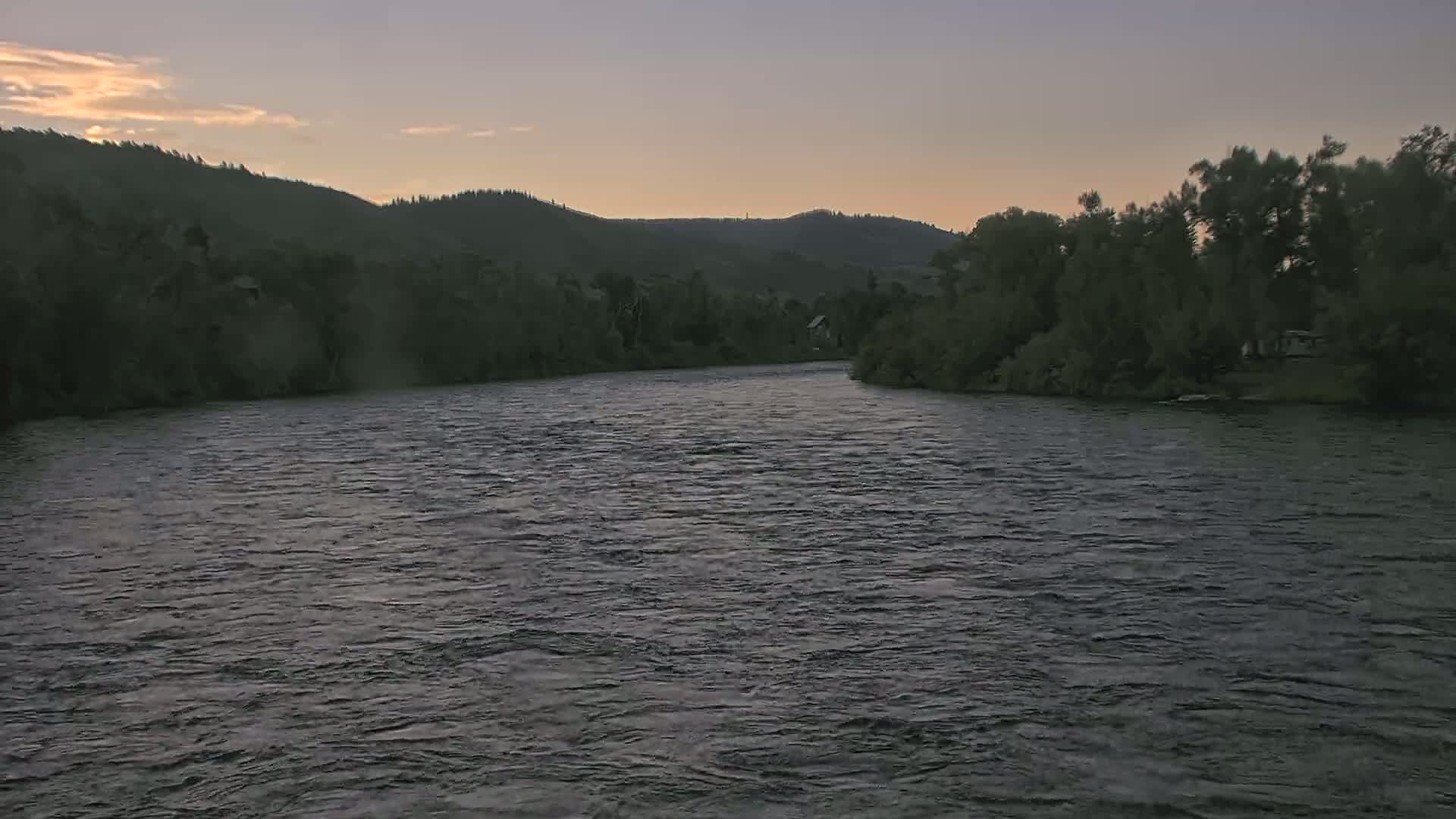 South Fork (Snake) River View from The Lodge at Palisades Creek Live Cam - Irwin, Bonneville, Idaho, USA