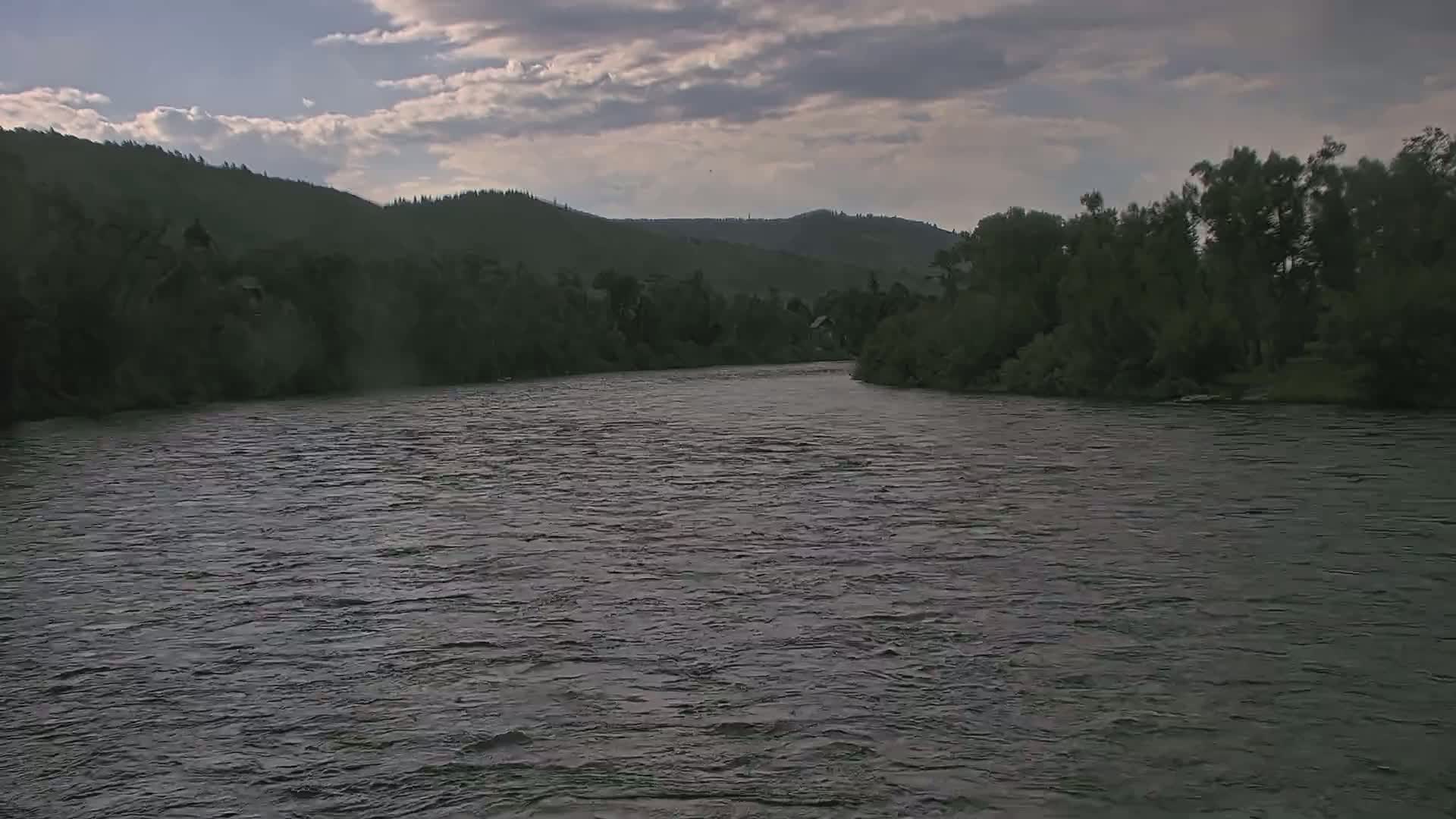 South Fork (Snake) River View from The Lodge at Palisades Creek Live Cam - Irwin, Bonneville, Idaho, USA
