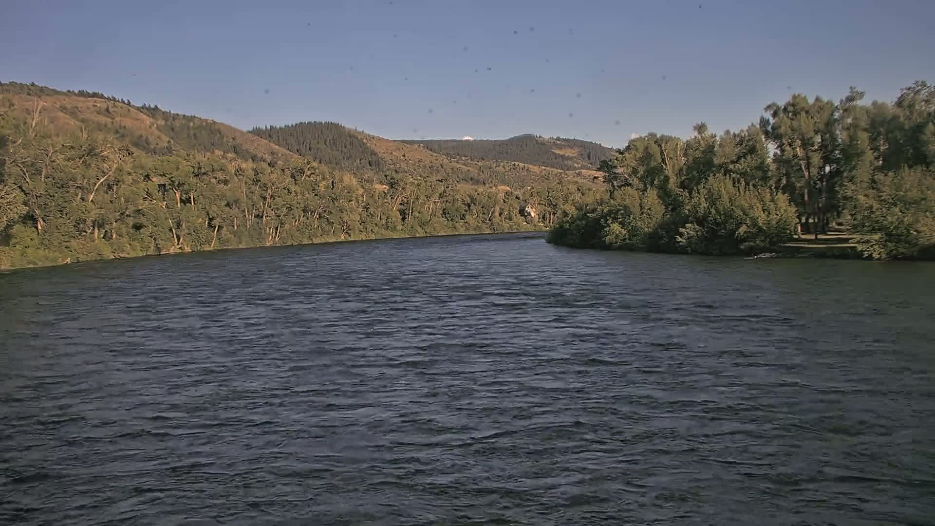 South Fork (Snake) River View from The Lodge at Palisades Creek Live Cam - Irwin, Bonneville, Idaho, USA