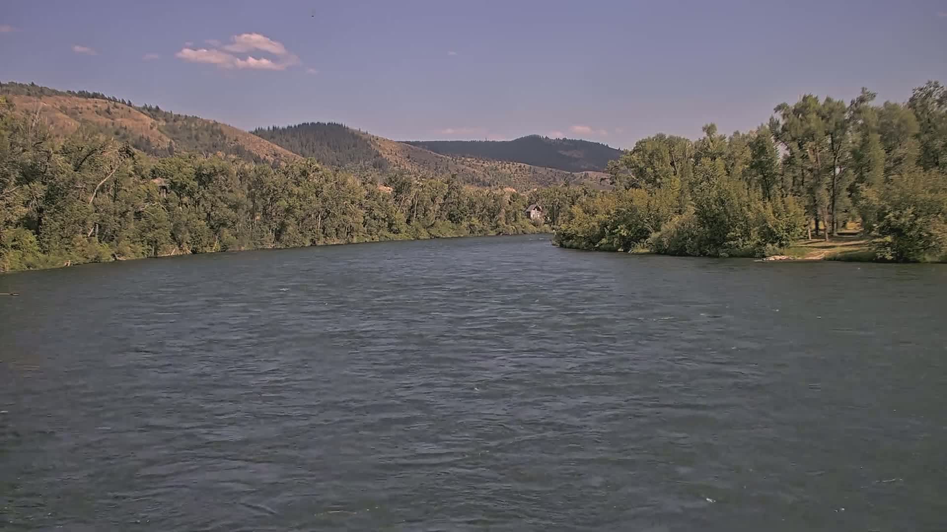 South Fork (Snake) River View from The Lodge at Palisades Creek Live Cam - Irwin, Bonneville, Idaho, USA