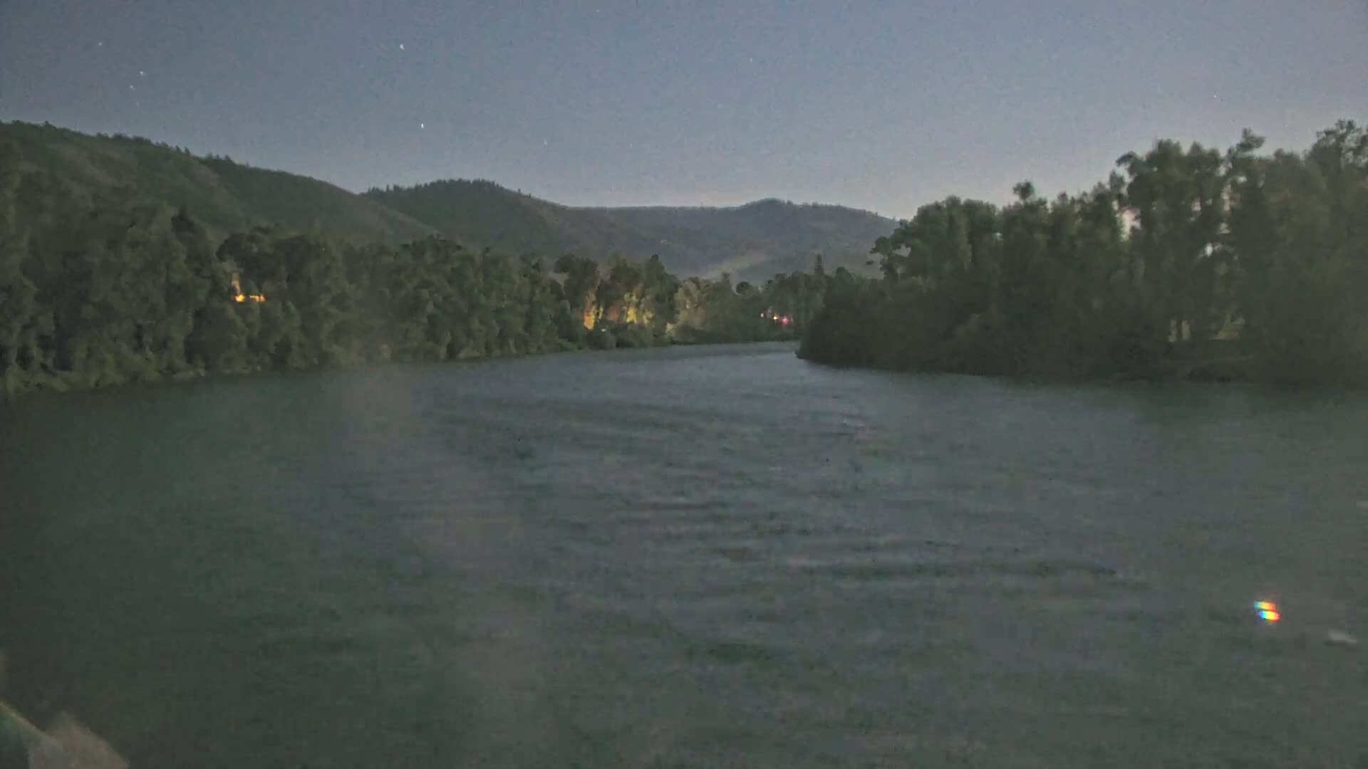 South Fork (Snake) River View from The Lodge at Palisades Creek Live Cam - Irwin, Bonneville, Idaho, USA