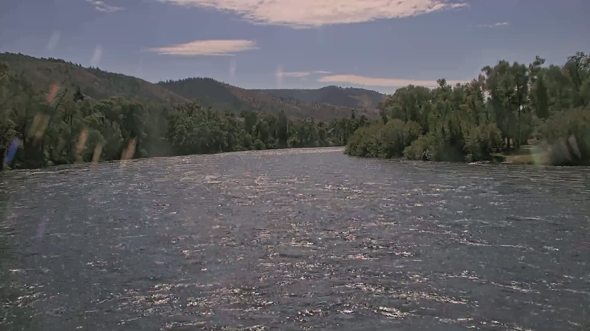 South Fork (Snake) River View from The Lodge at Palisades Creek Live Cam - Irwin, Bonneville, Idaho, USA