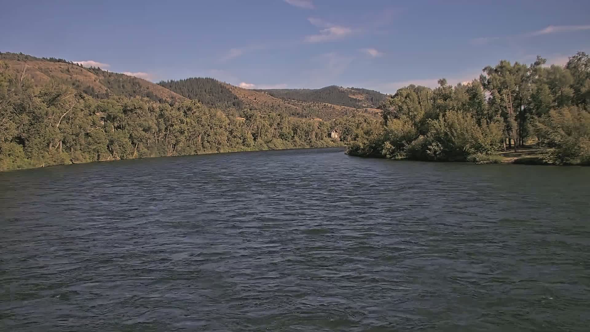 South Fork (Snake) River View from The Lodge at Palisades Creek Live Cam - Irwin, Bonneville, Idaho, USA