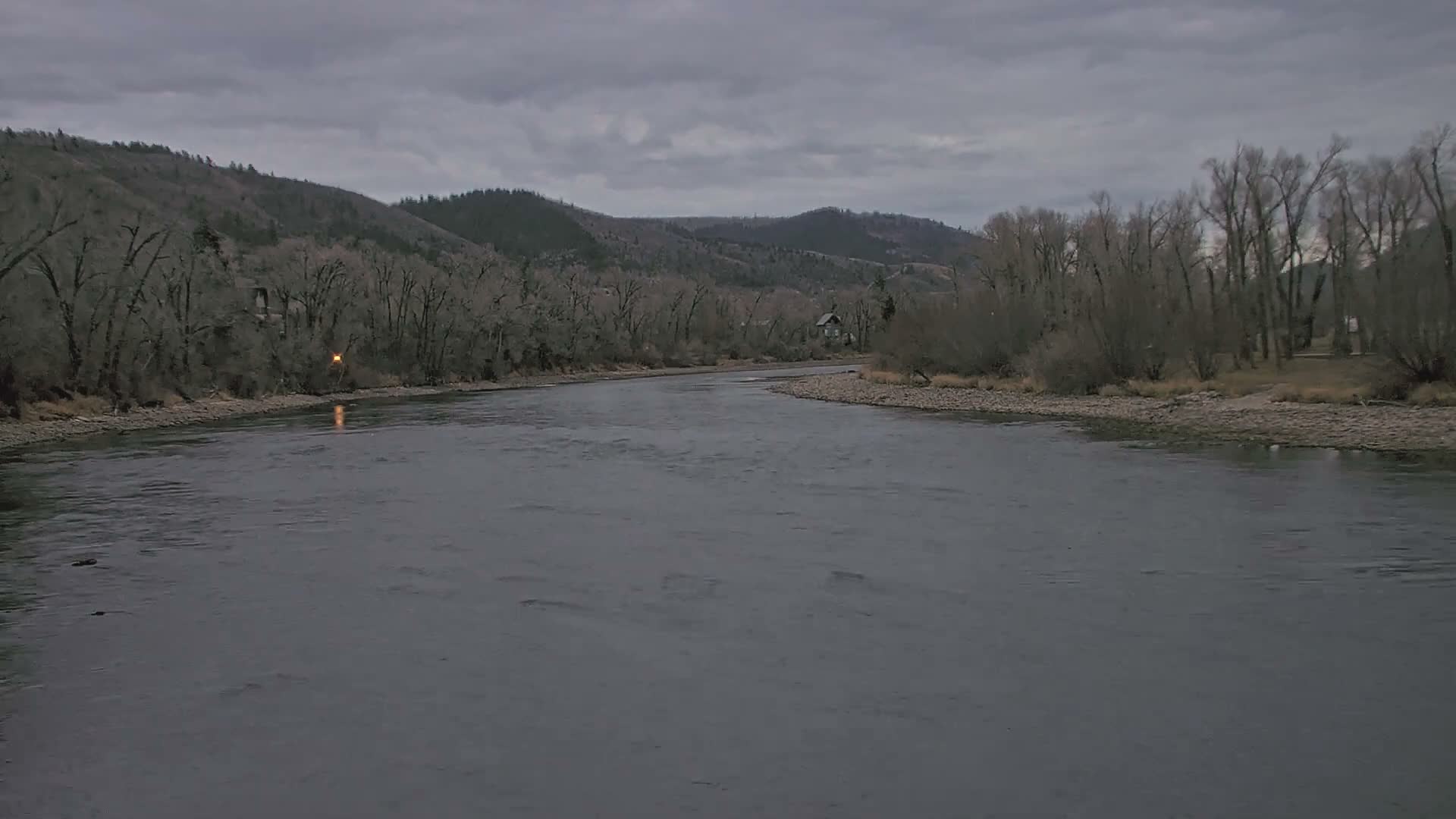 South Fork (Snake) River View from The Lodge at Palisades Creek Live Cam - Irwin, Bonneville, Idaho, USA