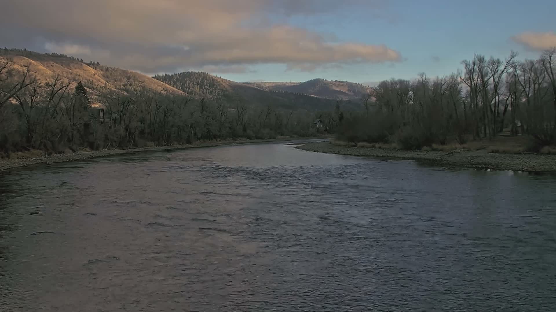 South Fork (Snake) River View from The Lodge at Palisades Creek Live Cam - Irwin, Bonneville, Idaho, USA