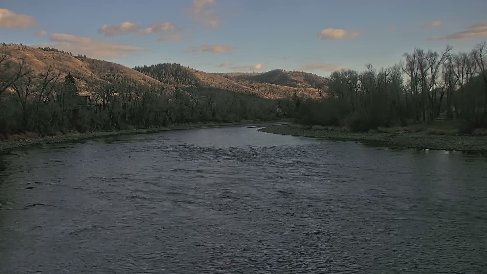 South Fork (Snake) River View from The Lodge at Palisades Creek Live Cam - Irwin, Bonneville, Idaho, USA