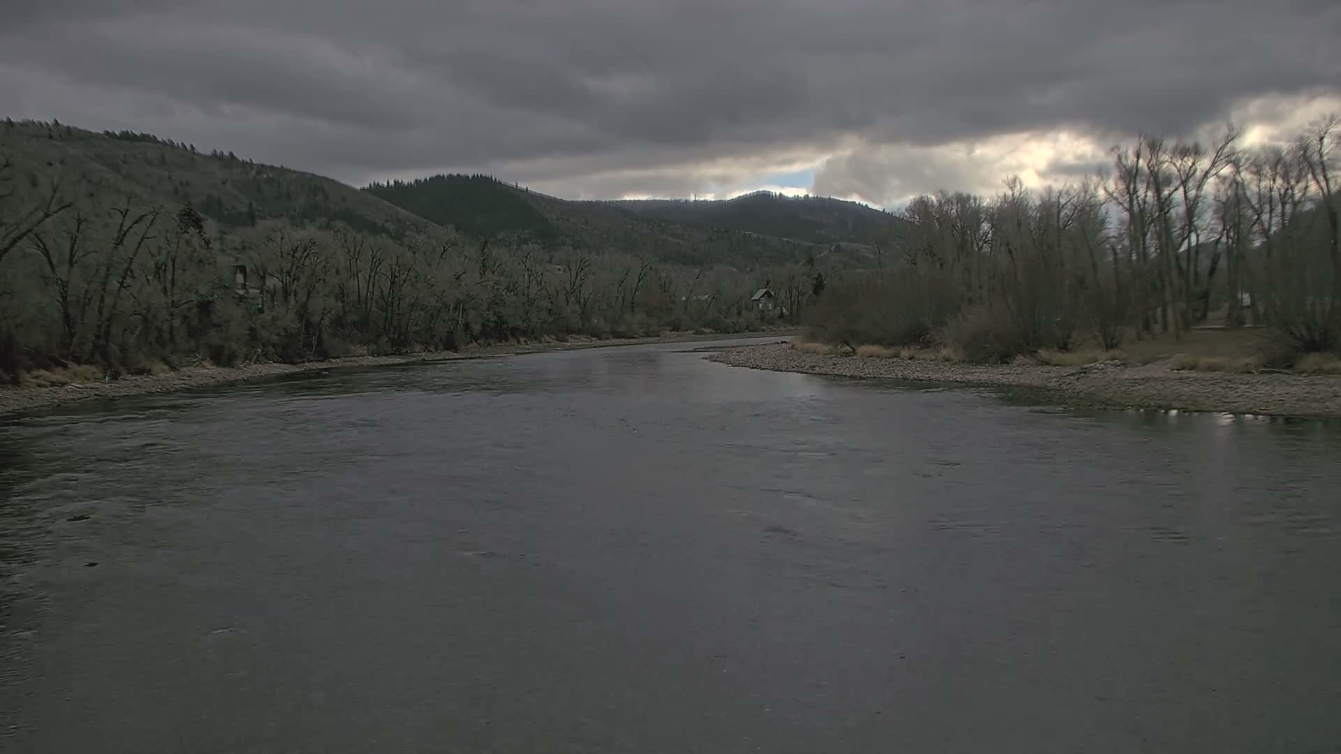 South Fork (Snake) River View from The Lodge at Palisades Creek Live Cam - Irwin, Bonneville, Idaho, USA